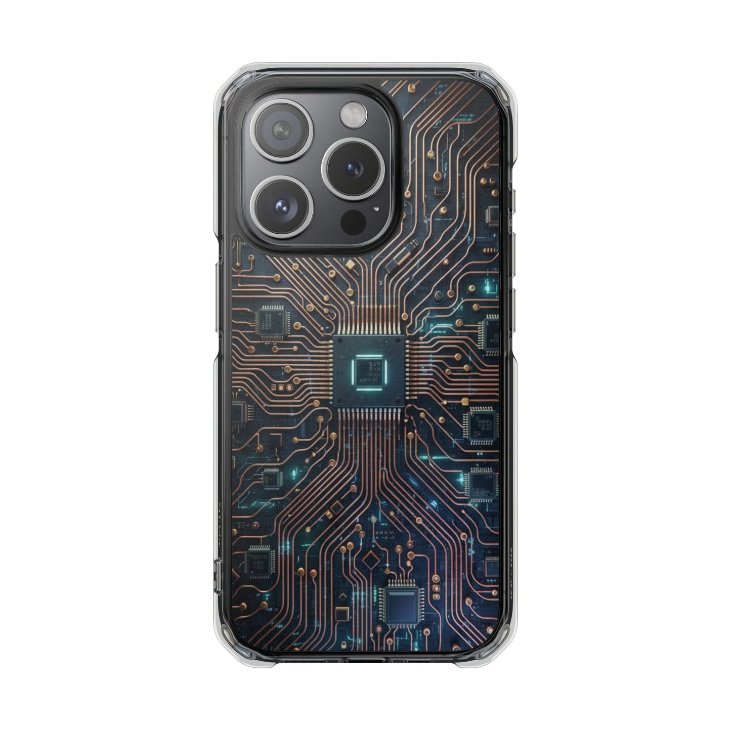 Magnetic Impact Phone Case for iPhone 17/16/15/14. Magnetic Impact Phone Case — Cyber Circuit Design