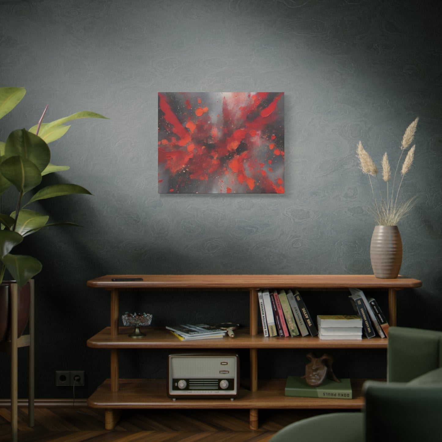 Abstract Art Canvas Print – Modern Wall Art, Digital Artwork, Matte Canvas, Ready to Hang, Home & Office Décor, Modern Wall Décor