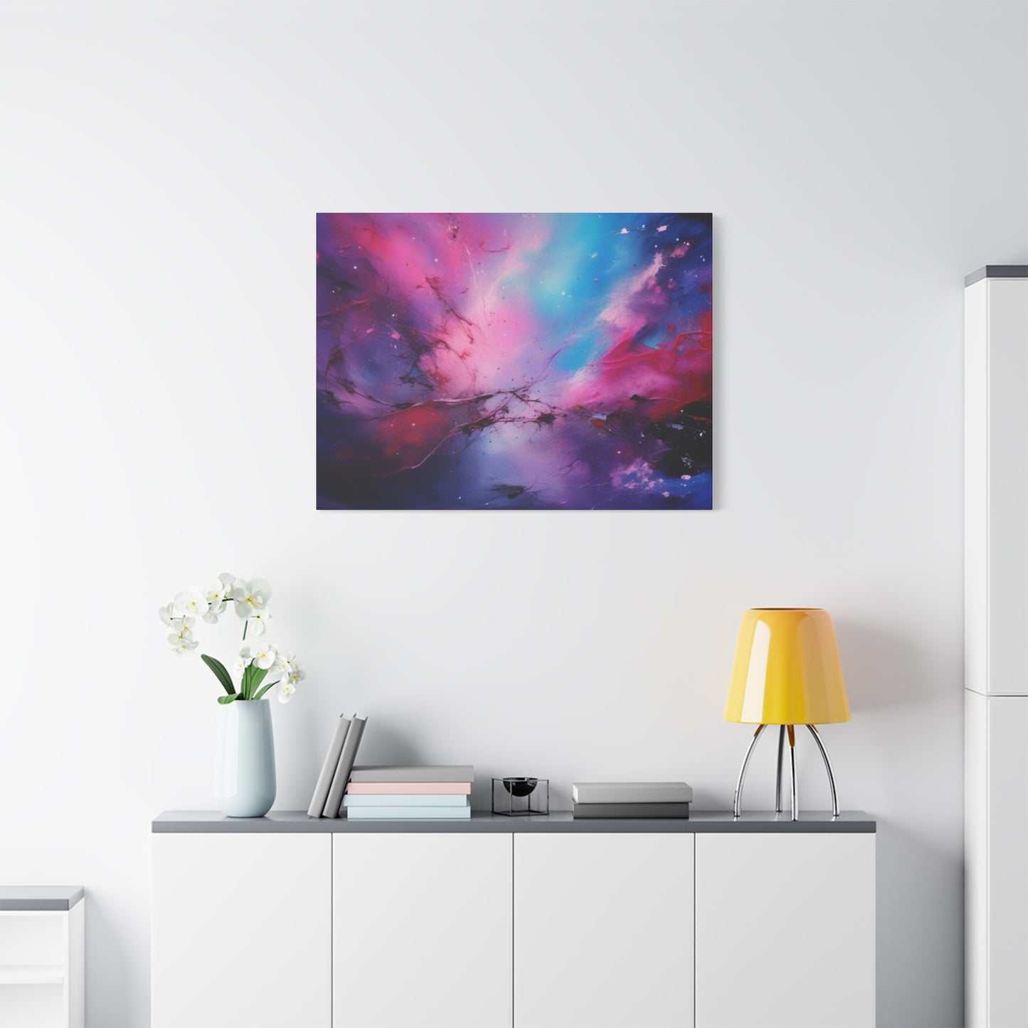 Abstract Art Canvas Print – Modern Wall Art, Digital Artwork, Matte Canvas, Ready to Hang, Home & Office Décor, Modern Wall Décor