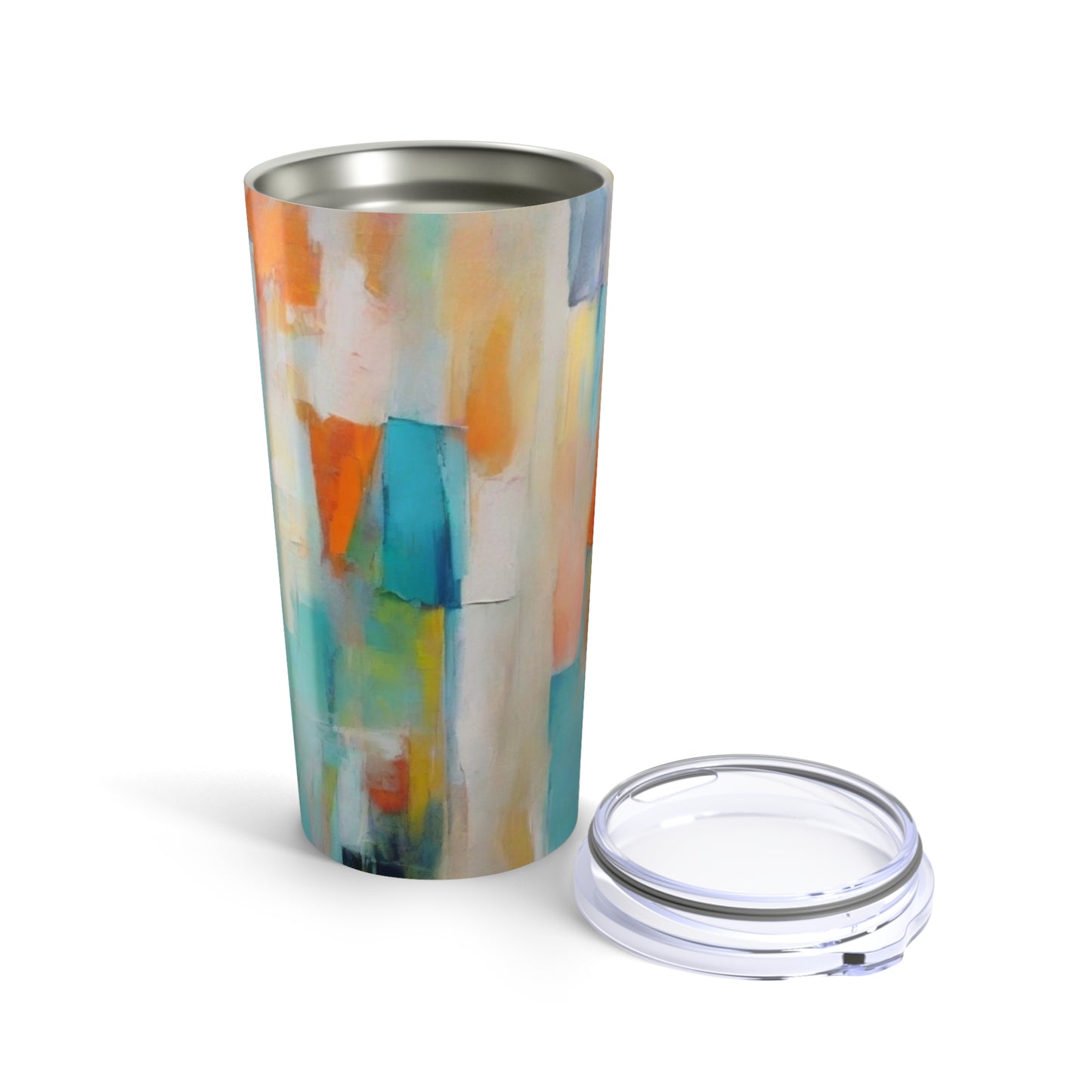 20oz Stainless Steel Vacuum Insulated Tumbler – Double-Wall Travel Mug, Hot & Cold Drink Cup, Dishwasher Safe