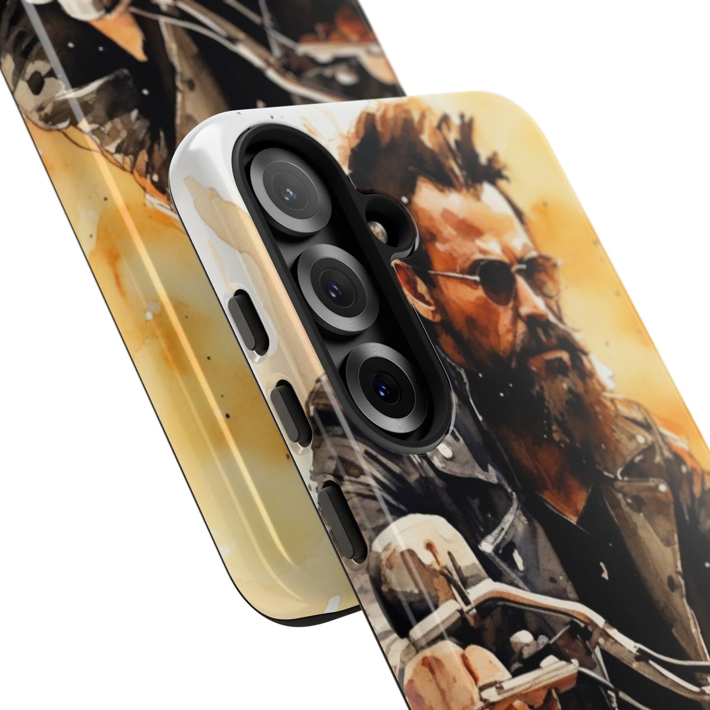 Tough Case Phone Case for Samsung Galaxy S25/S24 – Dual Layer, Matte/Glossy Finish, Wireless Charging Compatible