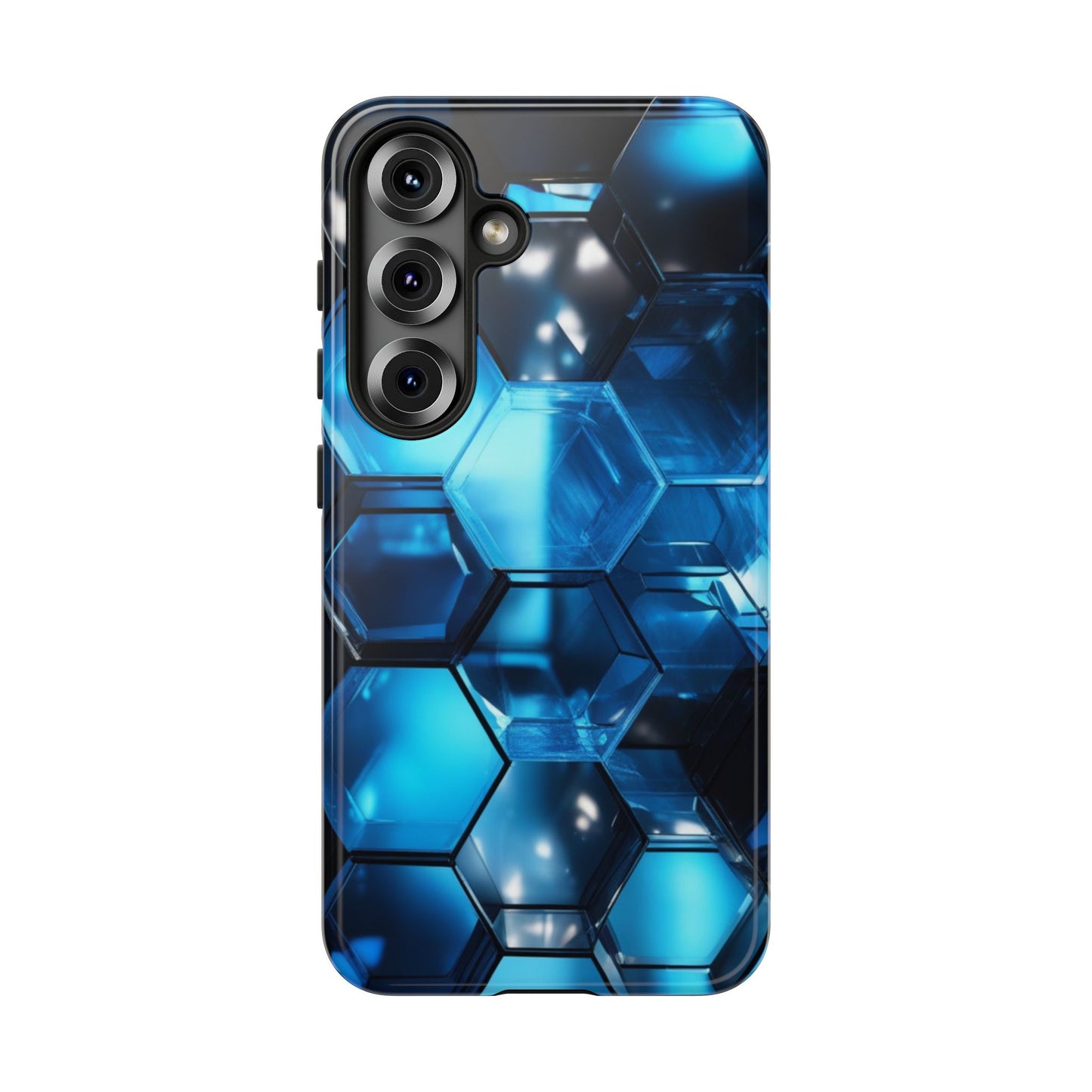 Tough Case Phone Case for Samsung Galaxy S25/S24– Dual Layer, Matte/Glossy Finish, Wireless Charging Compatible