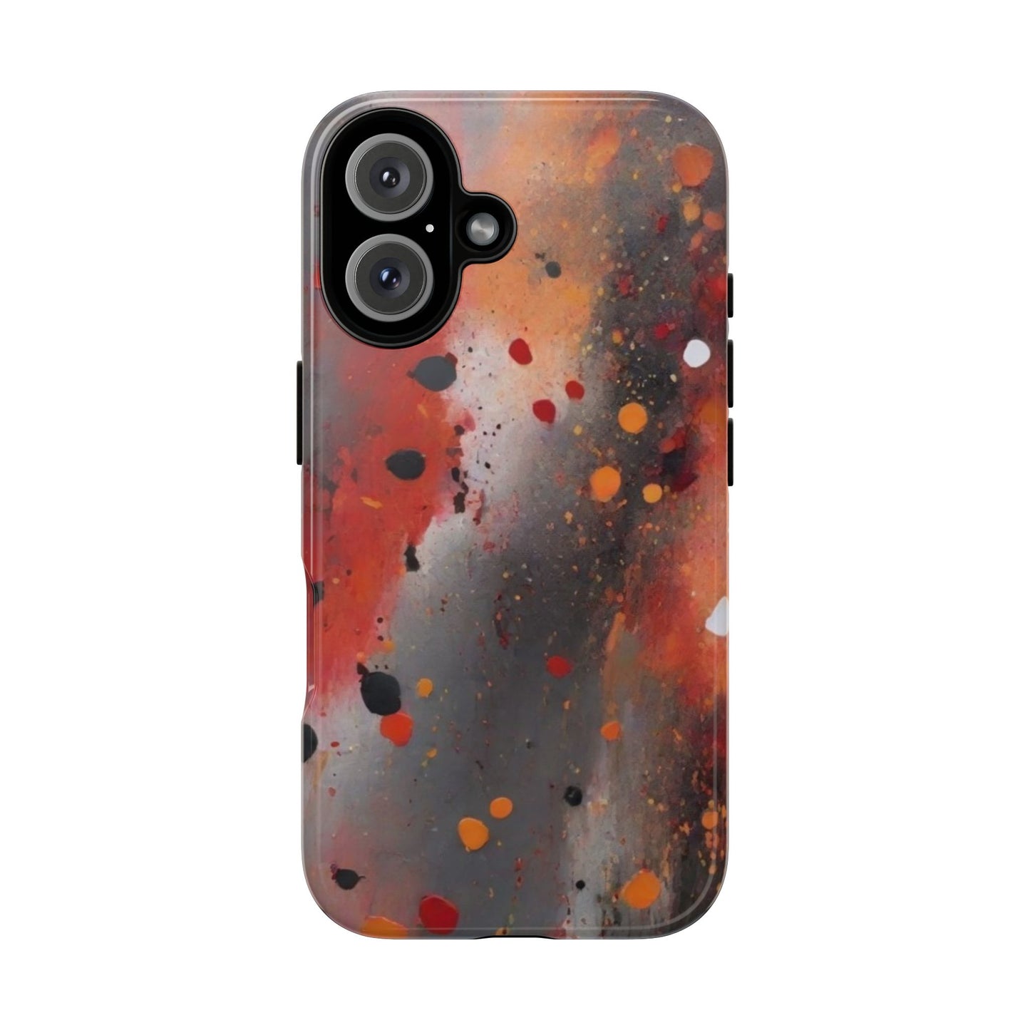 iPhone Tough Case Phone Case for iPhone 14\15\16 – Dual Layer, Matte/Glossy Finish, Wireless Charging Compatible