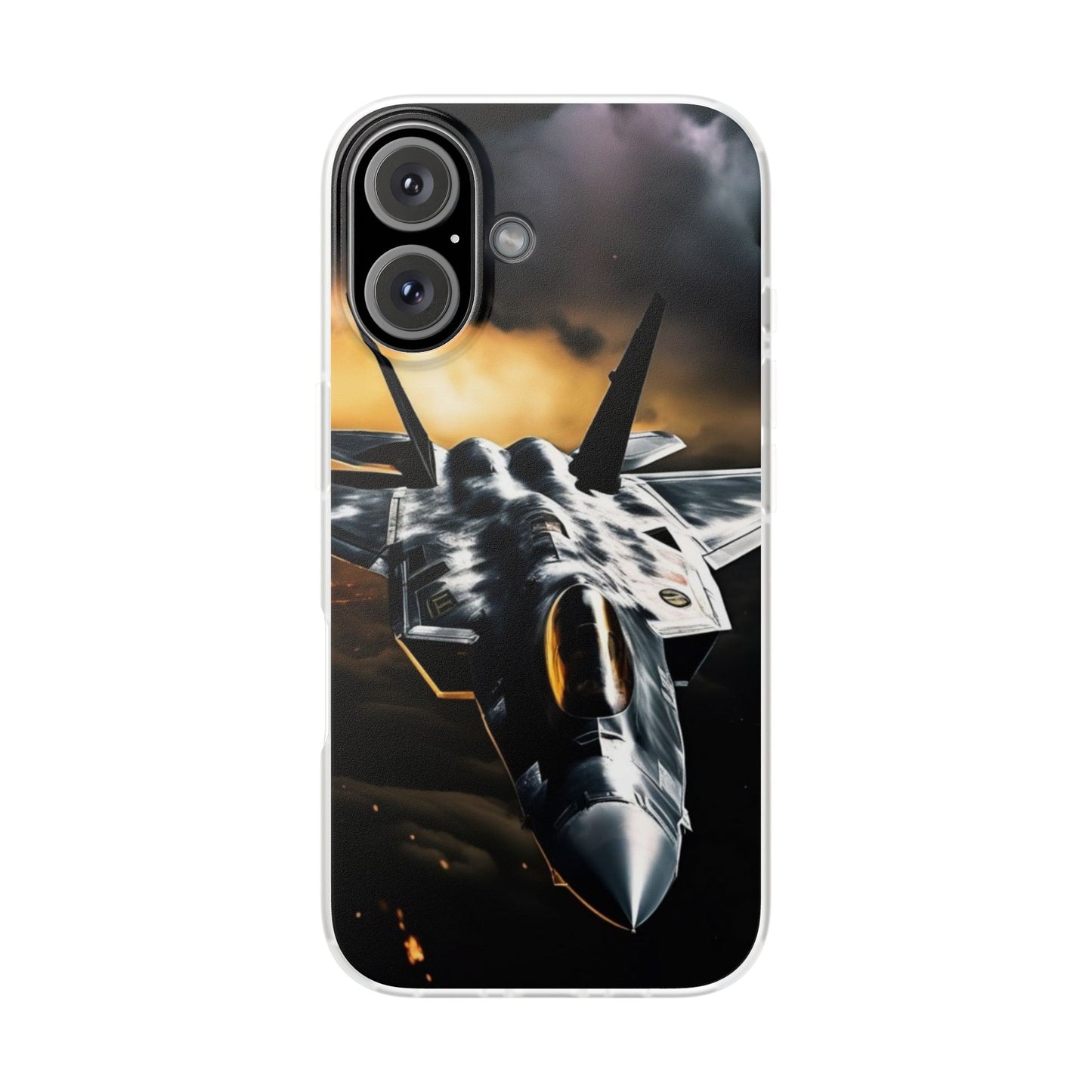 Flexi Clear TPU Case for iPhone 16 & Samsung Galaxy S25 – Slim, Lightweight, Wireless Charging Compatible