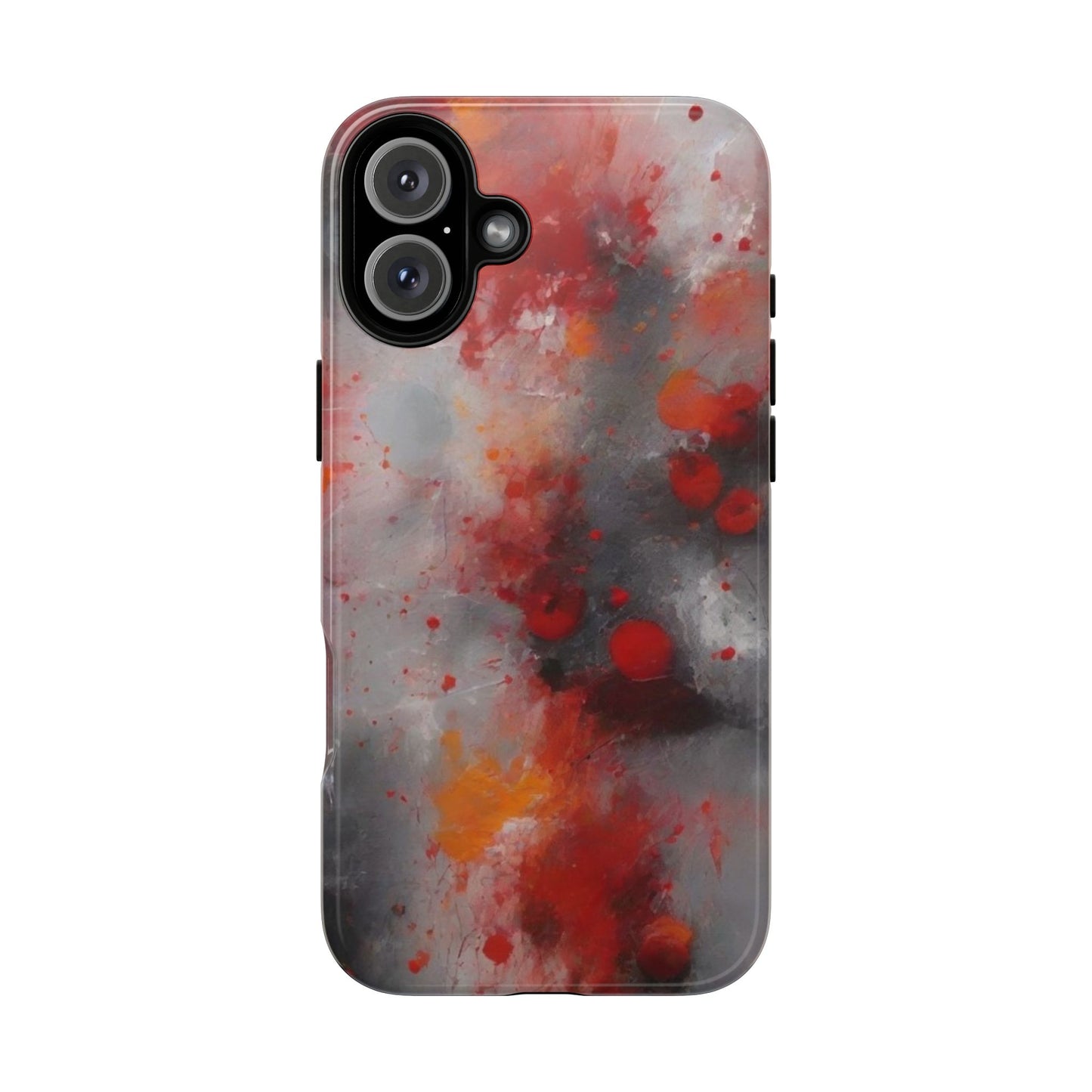 iPhone Tough Case Phone Case for iPhone 14\15\16 – Dual Layer, Matte/Glossy Finish, Wireless Charging Compatible
