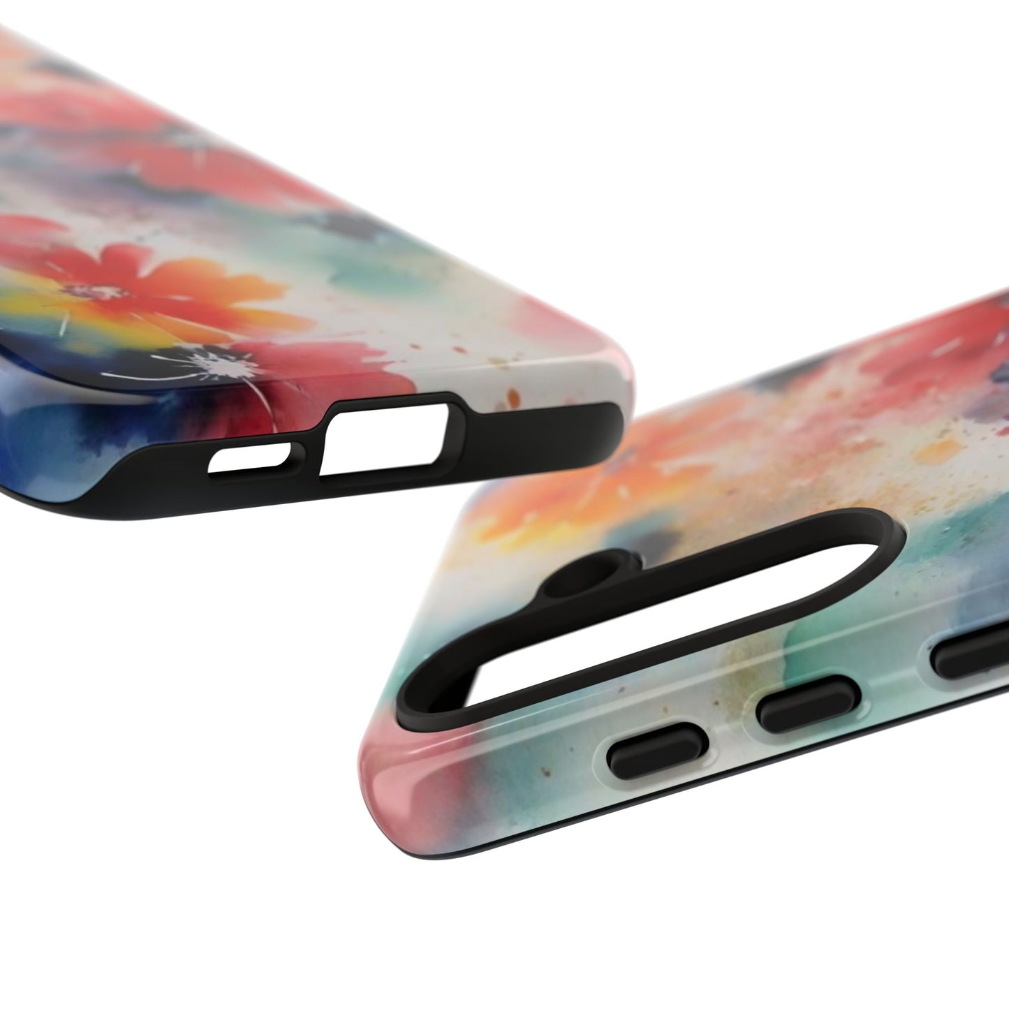 Tough Case Phone Case for Samsung Galaxy S25/S24 – Dual Layer, Matte/Glossy Finish, Wireless Charging Compatible