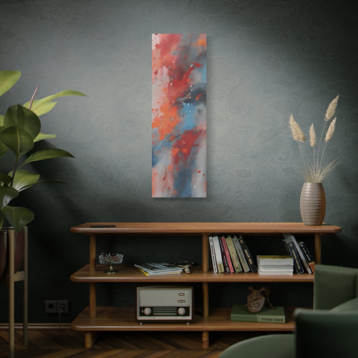 Abstract Art Canvas Print – Modern Wall Art, Digital Artwork, Matte Canvas, Ready to Hang, Home & Office Décor, Modern Wall Décor
