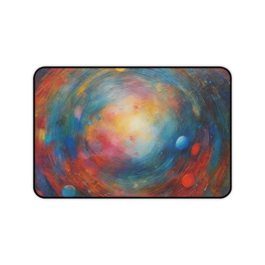 Large Gaming Mouse Pad – Premium Mouse Pad & Tech Accessory for Home & Office, Premium Desk Mat, Gaming Mouse Pad, Non-slip, Galaxy Spiral Desk Mat — Colorful Cosmic Mousepad for Office & Gaming