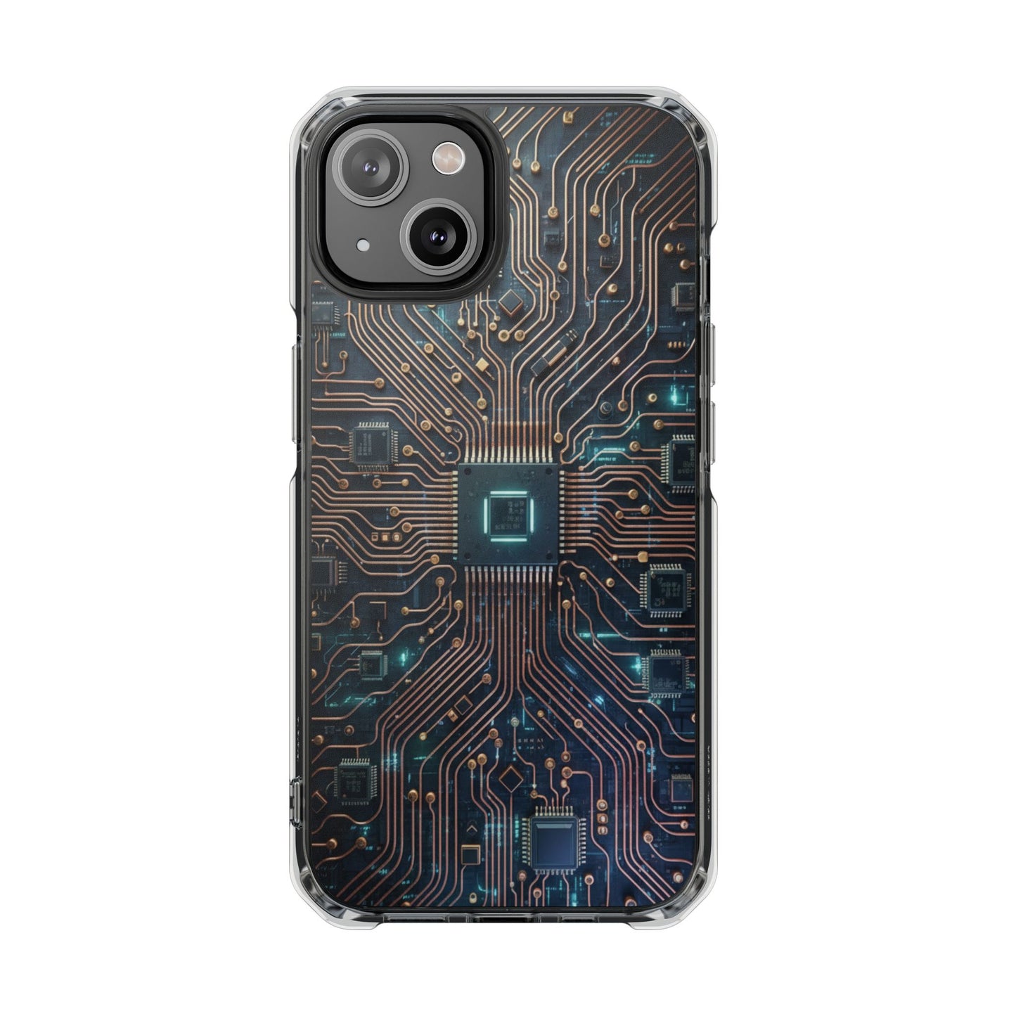 Magnetic Impact Phone Case for iPhone 17/16/15/14. Magnetic Impact Phone Case — Cyber Circuit Design