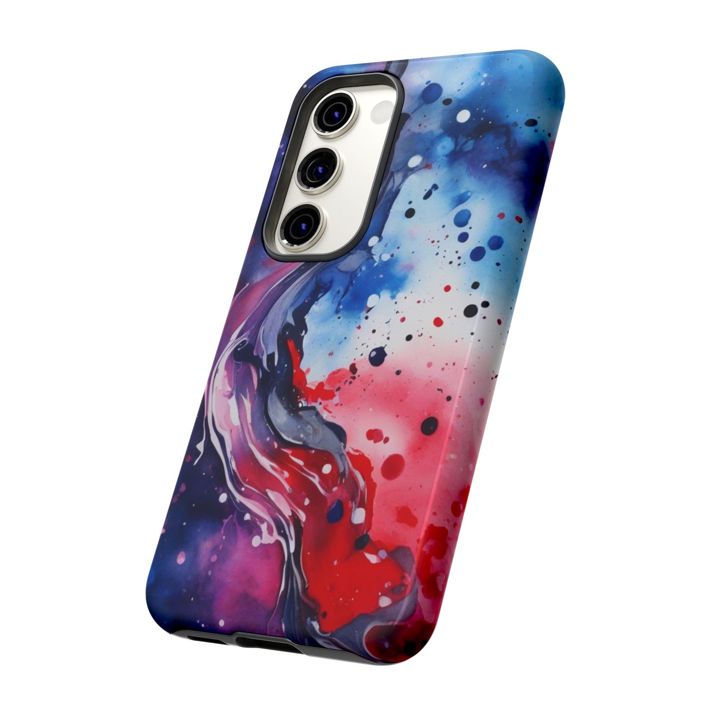 Galaxy Abstract Tough Phone case for Samsung Galaxy S25/S24/S23 – Vibrant Nebula Protective Cover
