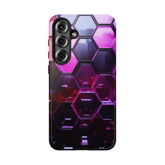 Tough Case Phone Case for Samsung Galaxy S25/S24 – Dual Layer, Matte/Glossy Finish, Wireless Charging Compatible