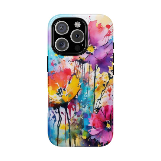 Tough Case Phone Case for iPhone 16 Pro – Dual Layer, Matte/Glossy Finish, Wireless Charging Compatible