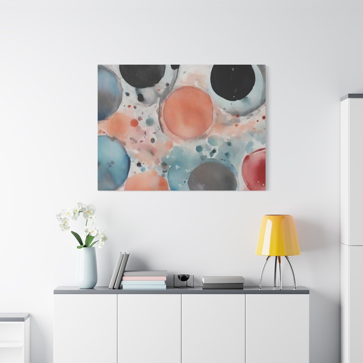 Abstract Art Canvas Print – Modern Wall Art, Digital Artwork, Matte Canvas, Ready to Hang, Home & Office Décor, Modern Wall Décor