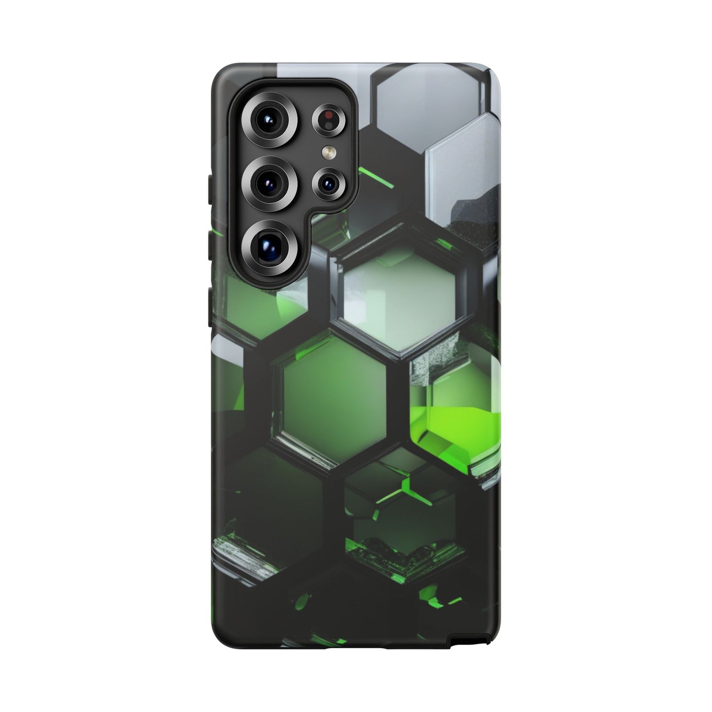 Tough Case Phone Case for Samsung Galaxy S25/S24– Dual Layer, Matte/Glossy Finish, Wireless Charging Compatible