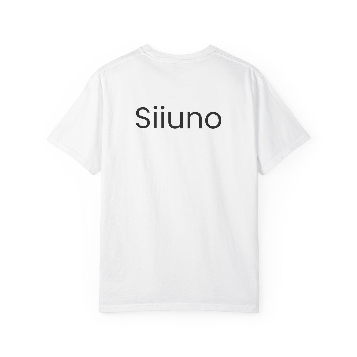 Siiuno Garment-Dyed T-shirt for Everyday Comfort, Unisex Tee for Casual Wear, Gift for Friends, Relaxed Style Tee, Versatile Summer Top