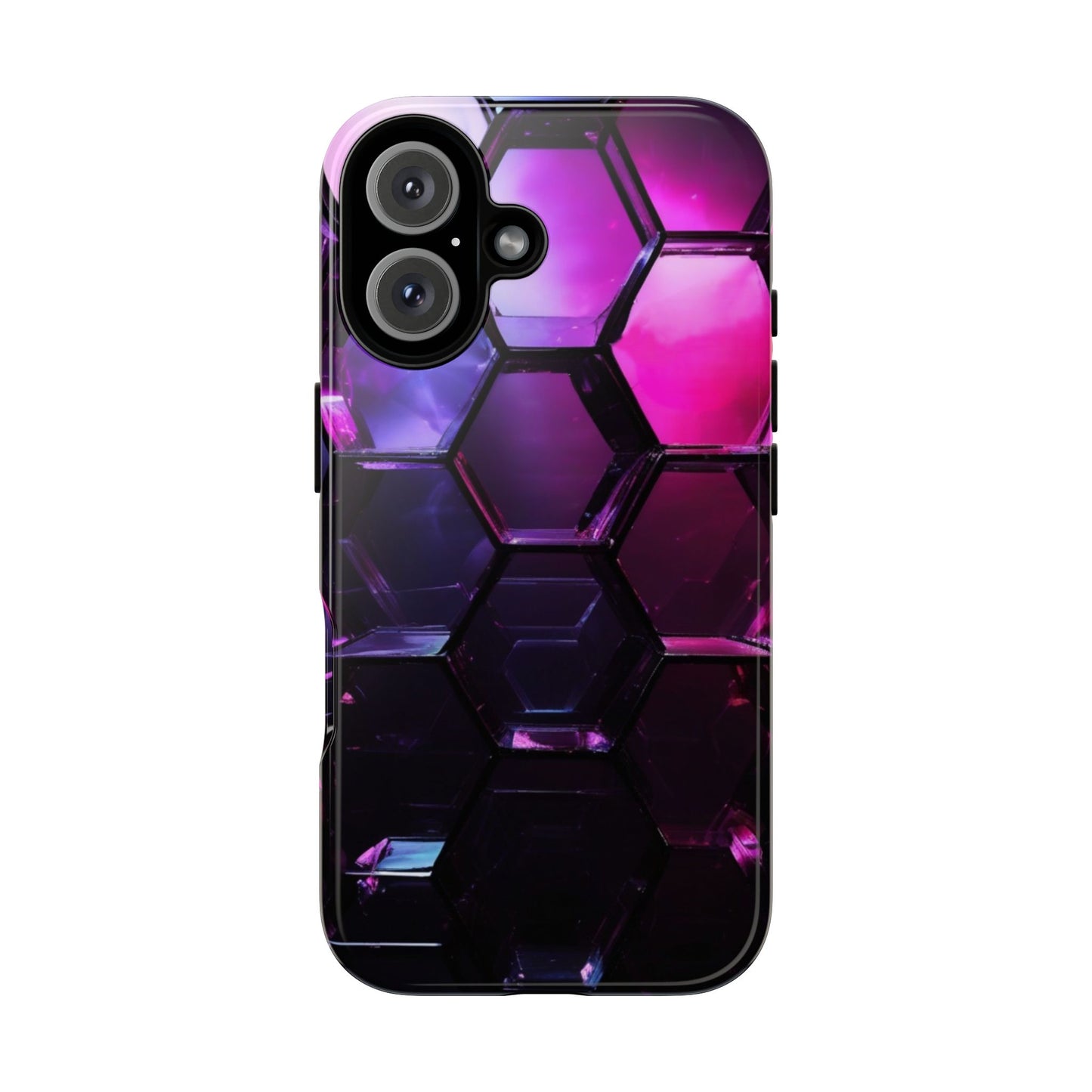 iPhone Tough Case Phone Case for iPhone 14\15\16 – Dual Layer, Matte/Glossy Finish, Wireless Charging Compatible