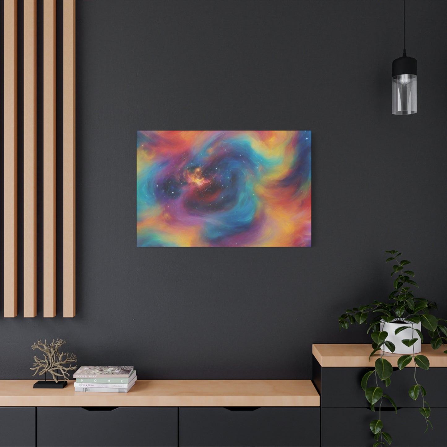 Abstract Art Canvas Print – Modern Wall Art, Digital Artwork, Matte Canvas, Ready to Hang, Home & Office Décor, Modern Wall Décor