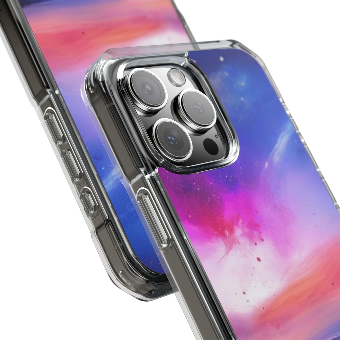 Magnetic Impact Phone Case for iPhone 16/15/14, Vibrant Magnetic Clear Impact Phone Cases, Protective Cases, Custom Phone Covers, Unique Phone Accessories, Gift for Tech Lovers