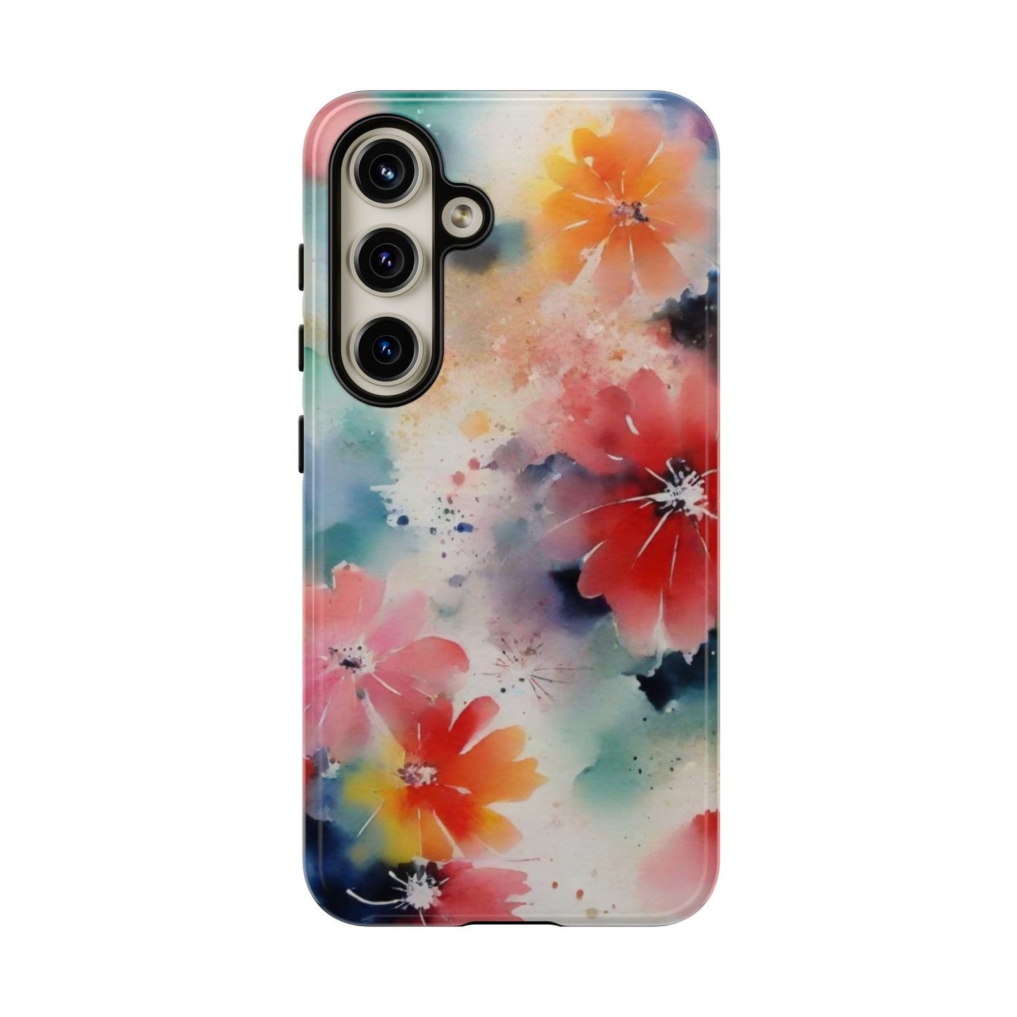 Tough Case Phone Case for Samsung Galaxy S25/S24 – Dual Layer, Matte/Glossy Finish, Wireless Charging Compatible