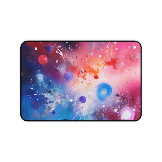 Large Gaming Mouse Pad – Premium Mouse Pad & Tech Accessory for Home & Office, Premium Desk Mat, Gaming Mouse Pad, Non-slip, Cosmic Galaxy Desk Mat - Vibrant Space Design for Home Office or Gaming