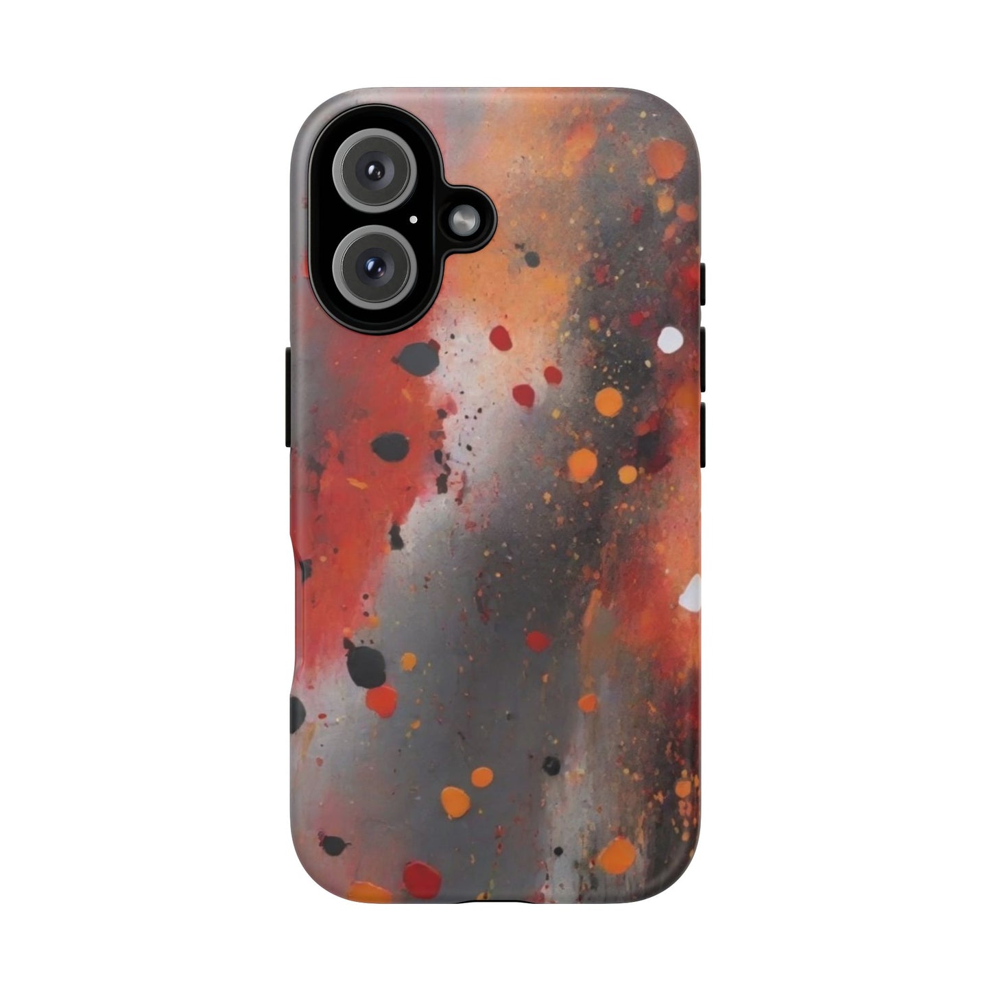 iPhone Tough Case Phone Case for iPhone 14\15\16 – Dual Layer, Matte/Glossy Finish, Wireless Charging Compatible