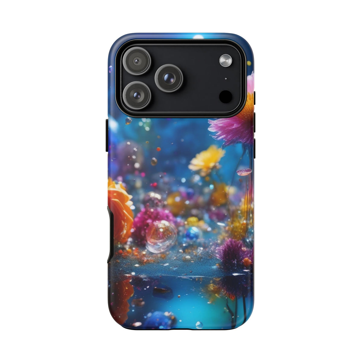 Floral Tough Phone Case for iphone 17/16/15 — Vibrant Flower Design