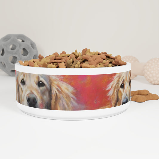 Pet Dog Bowl – Ceramic Food & Water Dog Bowl, Microwave & Dishwasher Safe