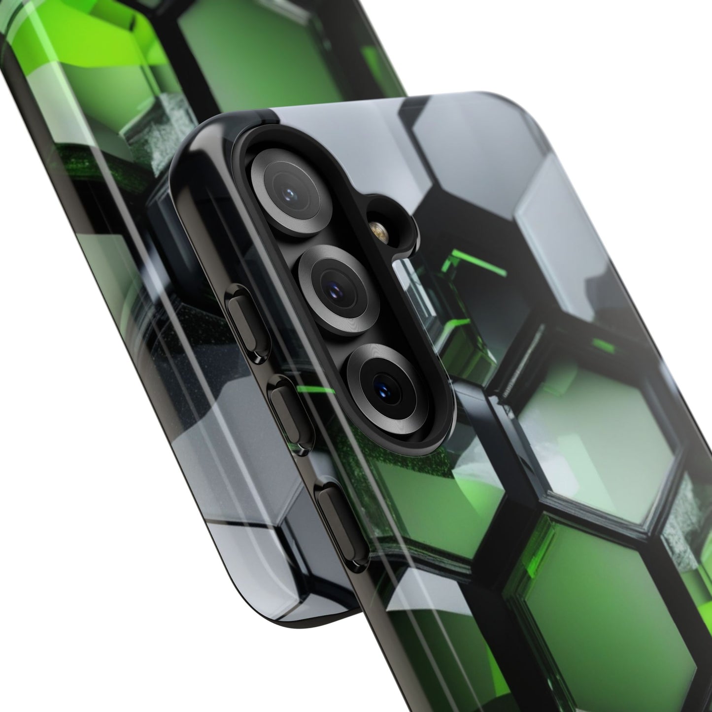 Tough Case Phone Case for Samsung Galaxy S25/S24– Dual Layer, Matte/Glossy Finish, Wireless Charging Compatible