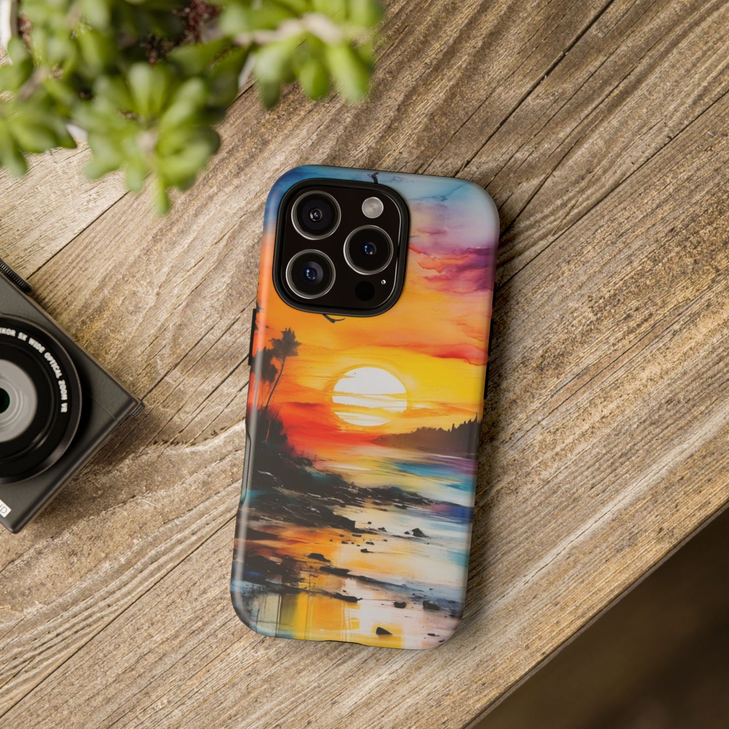 iPhone Tough Case Phone Case for iPhone 16/16 Plus/16 Pro/16 Pro Max – Dual Layer, Matte/Glossy Finish, Wireless Charging Compatible