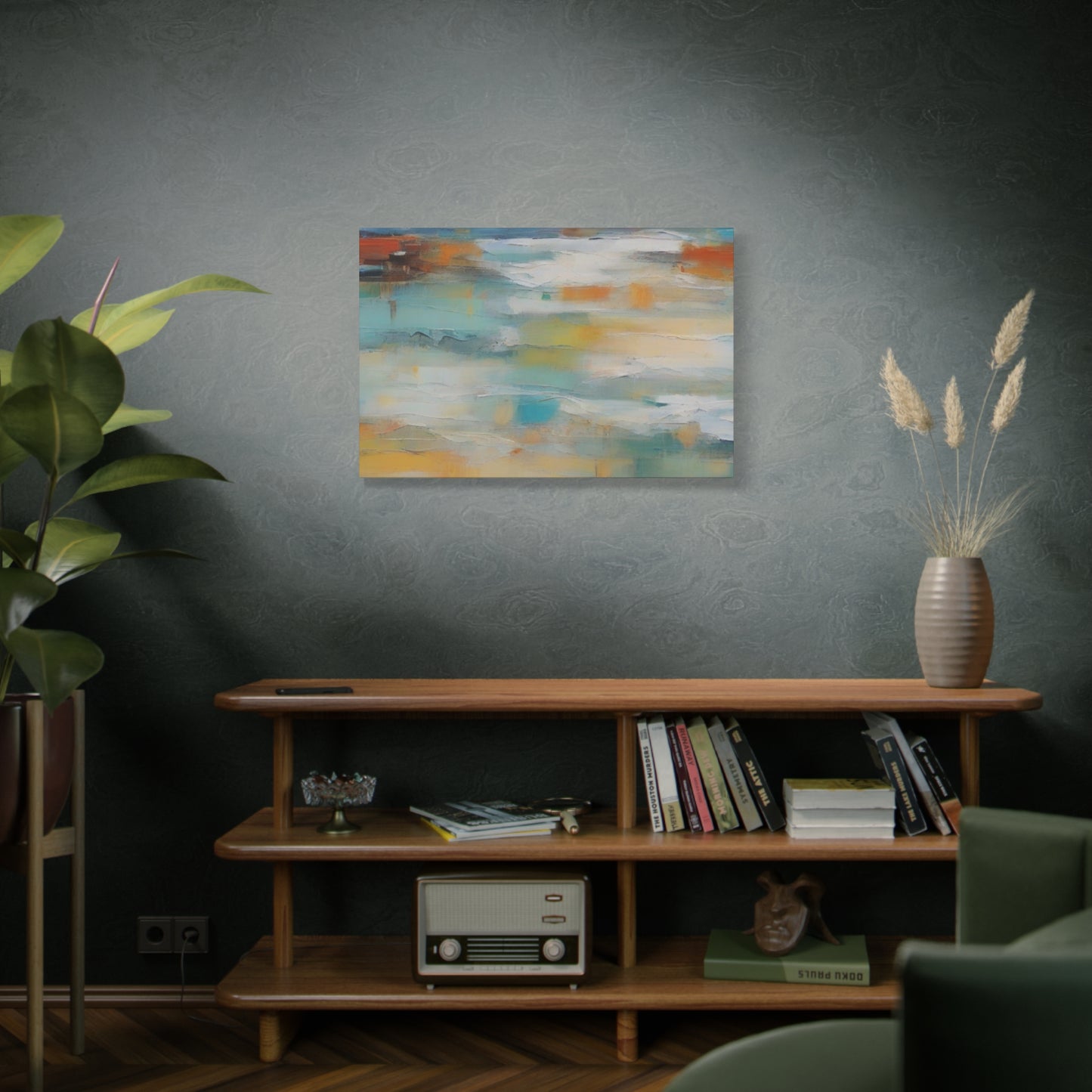 Abstract Art Canvas Print – Modern Wall Art, Digital Artwork, Matte Canvas, Ready to Hang, Home & Office Décor, Modern Wall Décor