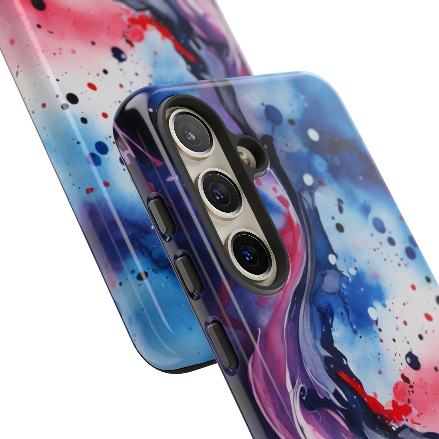 Galaxy Abstract Tough Phone case for Samsung Galaxy S25/S24/S23 – Vibrant Nebula Protective Cover