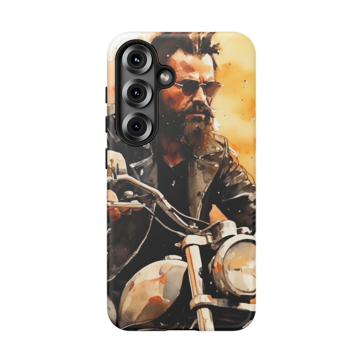 Tough Case Phone Case for Samsung Galaxy S25/S24 – Dual Layer, Matte/Glossy Finish, Wireless Charging Compatible