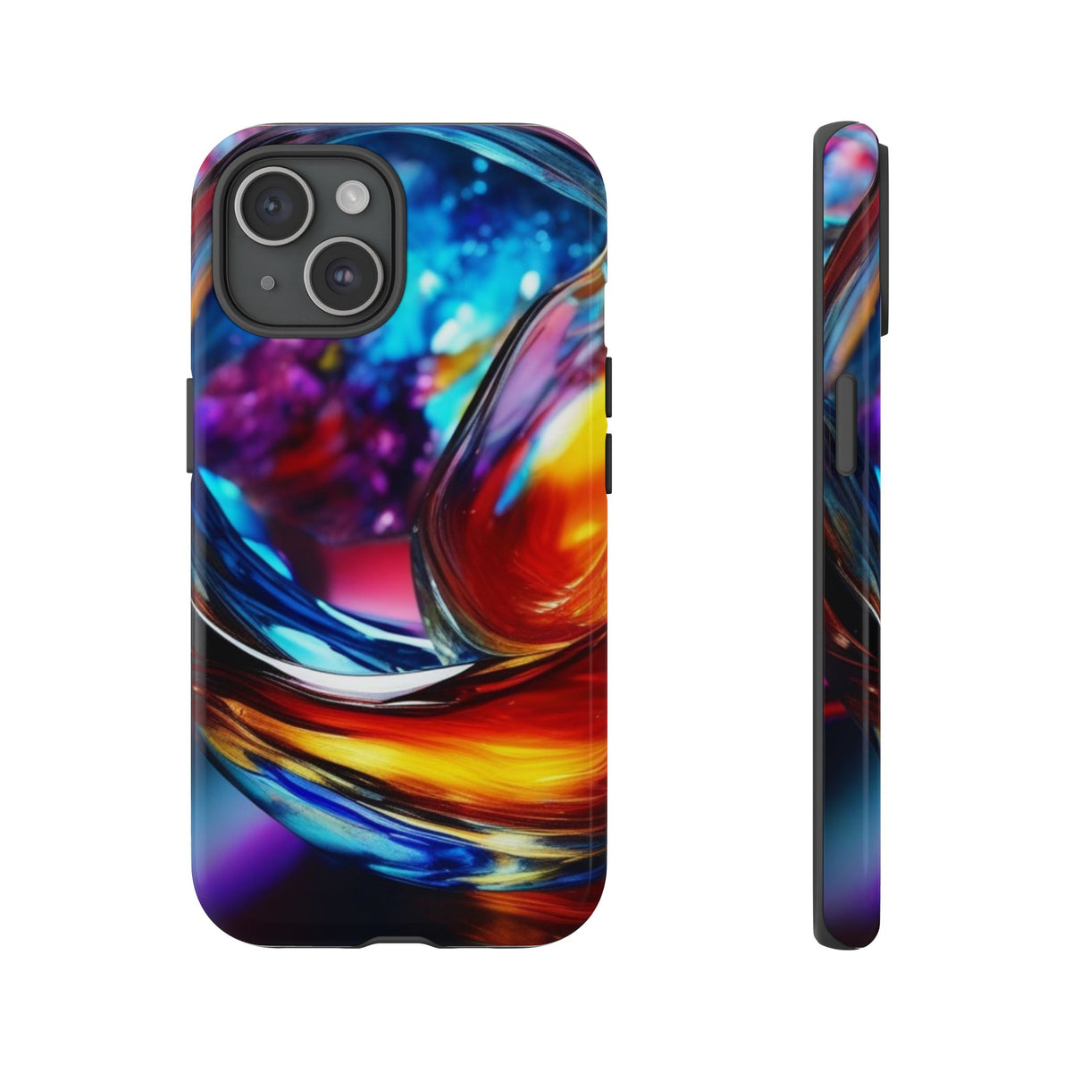 Vibrant Phone Case, Tough Cases for iPhone 17/16/15/14, Stylish Smartphone Cover, Colorful Mobile Accessories, Gift for Tech Lovers