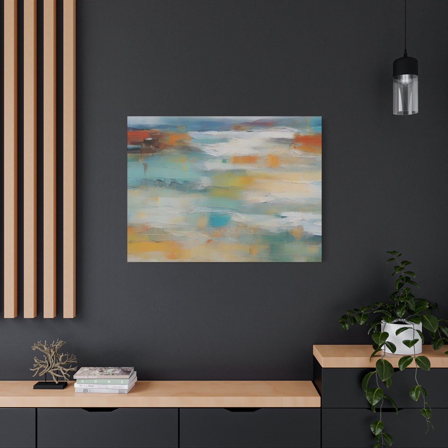 Abstract Art Canvas Print – Modern Wall Art, Digital Artwork, Matte Canvas, Ready to Hang, Home & Office Décor, Modern Wall Décor