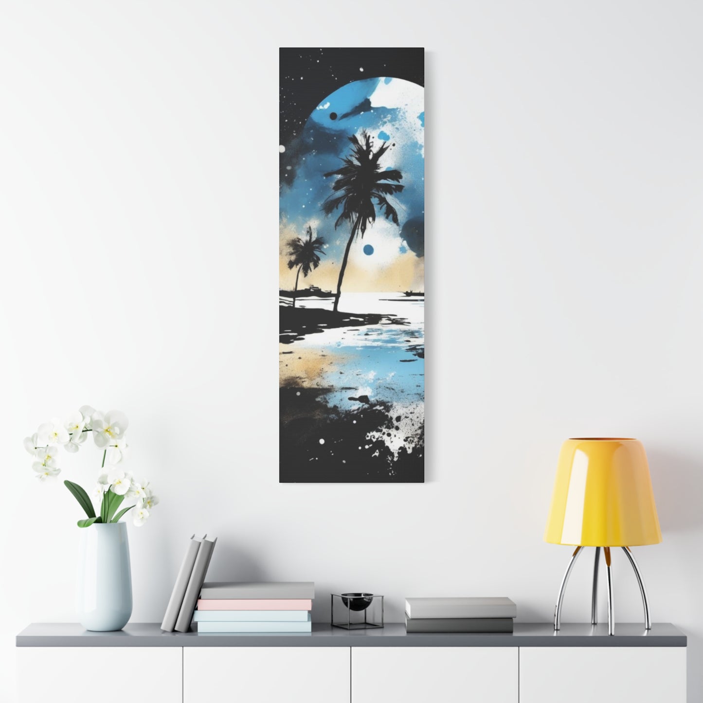 Abstract Art Canvas Print – Modern Wall Art, Digital Artwork, Matte Canvas, Ready to Hang, Home & Office Décor, Modern Wall Décor