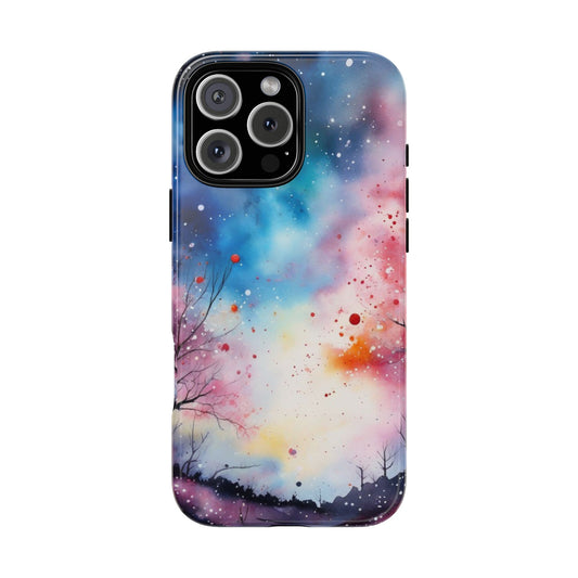 iPhone Tough Case - Fantasy, Abstract  art, Phone Case for iPhone 15\16, Samsung Galaxy S25/S24 – Dual Layer, Matte/Glossy Finish, Wireless Charging Compatible
