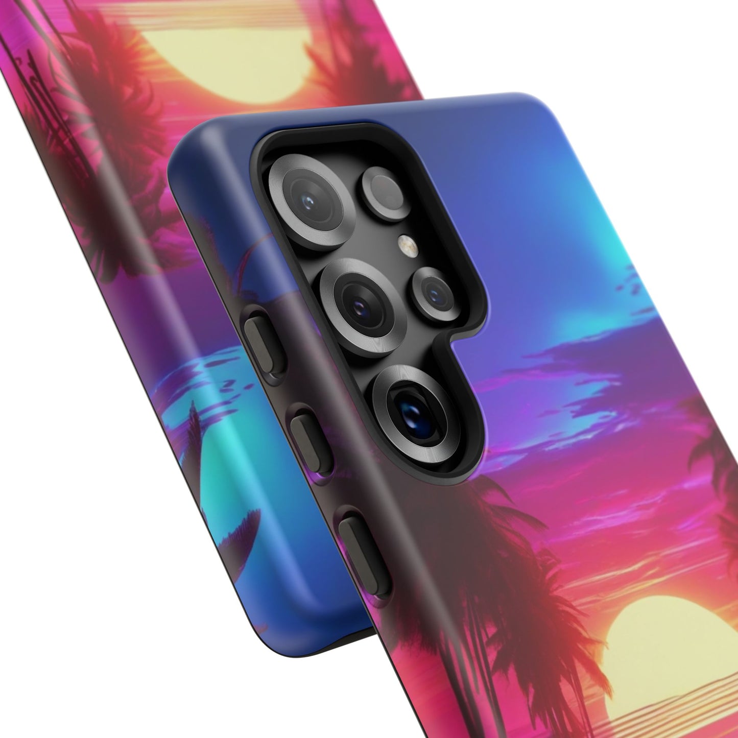 Tough Case Phone Case for Samsung Galaxy S25/S24 – Dual Layer, Matte/Glossy Finish, Wireless Charging Compatible