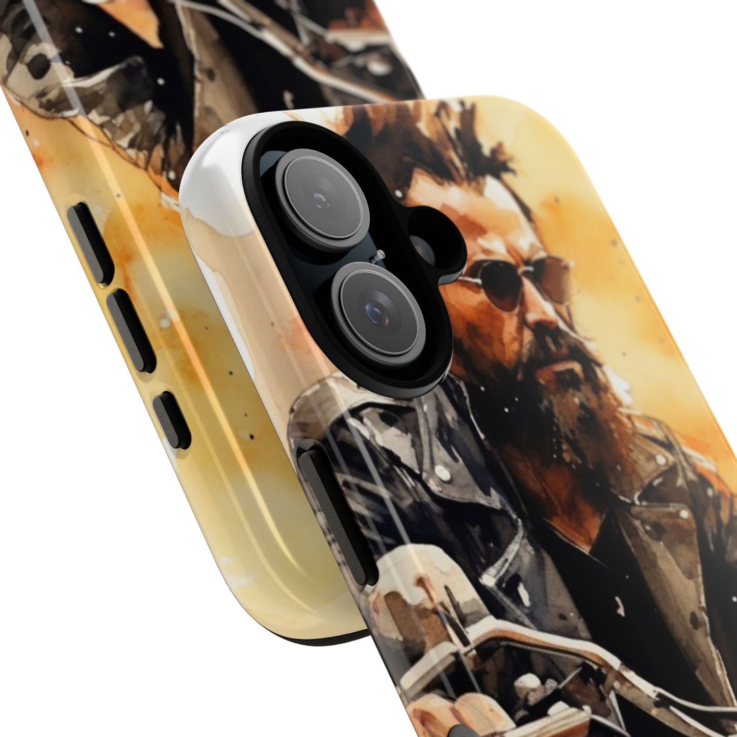 iPhone Tough Case Phone Case for iPhone 14\15\16 – Dual Layer, Matte/Glossy Finish, Wireless Charging Compatible