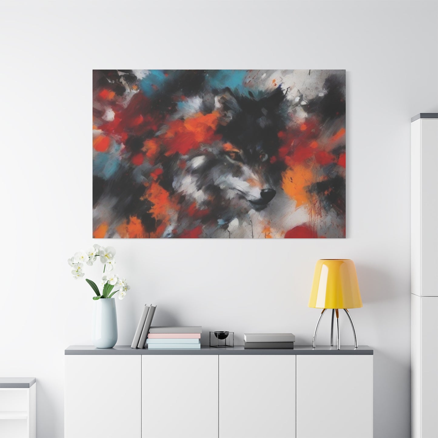 Abstract Art Canvas Print – Modern Wall Art, Digital Artwork, Matte Canvas, Ready to Hang, Home & Office Décor, Modern Wall Décor