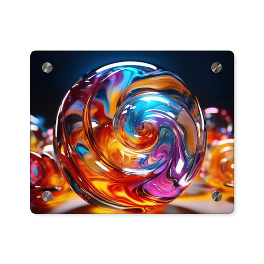 Acrylic Wall Art Panels, Colorful Home Decor, Modern Wall Art, Office Decoration, Gift for Art Lovers