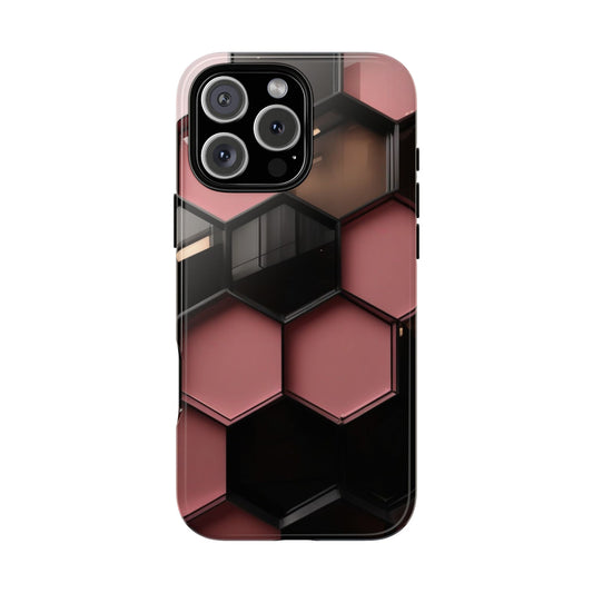 iPhone Tough Case Phone Case for iPhone 14\15\16 – Dual Layer, Matte/Glossy Finish, Wireless Charging Compatible