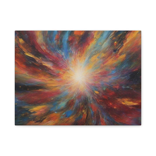 Abstract Art Canvas Print – Modern Wall Art, Digital Artwork, Matte Canvas, Ready to Hang, Home & Office Décor, Modern Wall Décor - Colorful Abstract Wall Decor