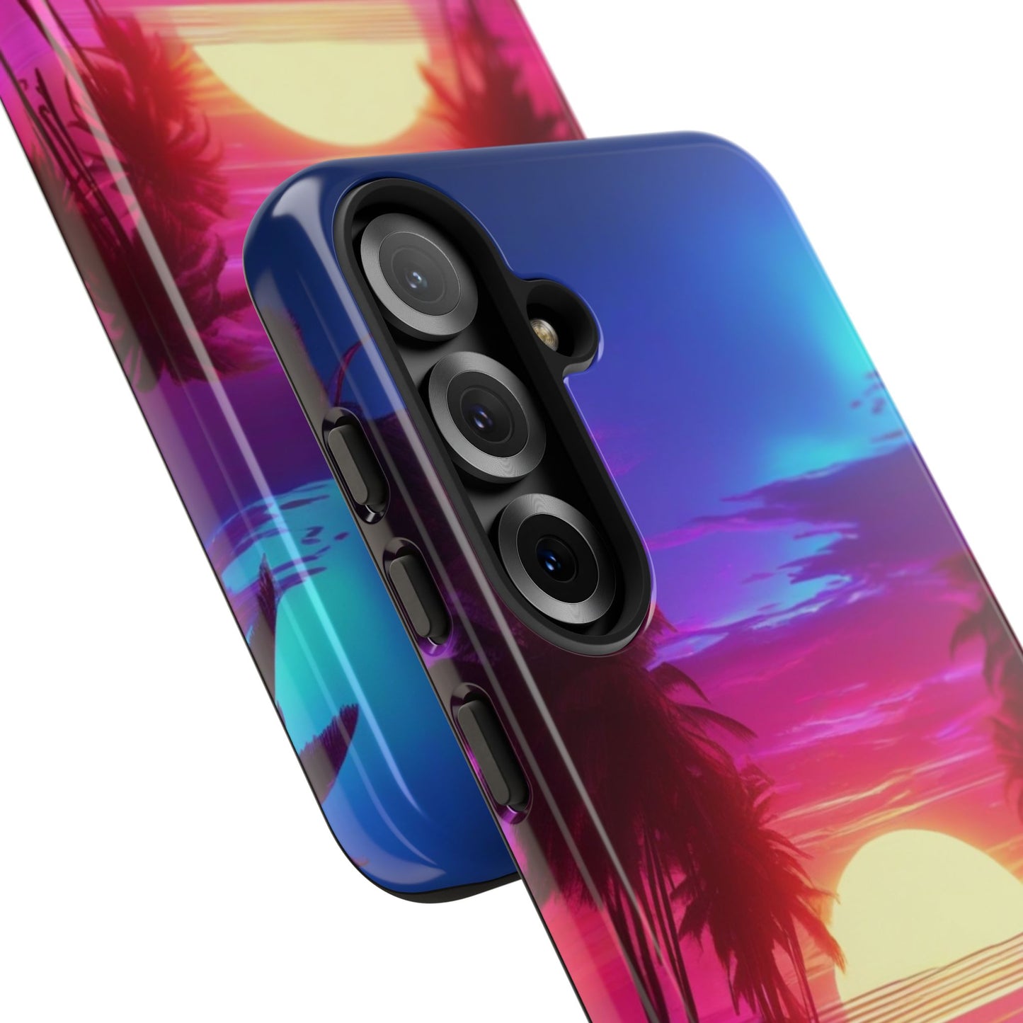Tough Case Phone Case for Samsung Galaxy S25/S24 – Dual Layer, Matte/Glossy Finish, Wireless Charging Compatible
