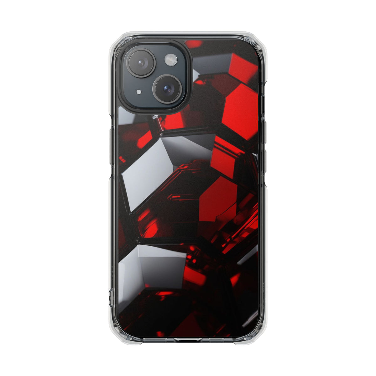 Magnetic Impact Phone Case for iPhone 16/15/14, Protection, Trendy Gift, Minimalist Style.