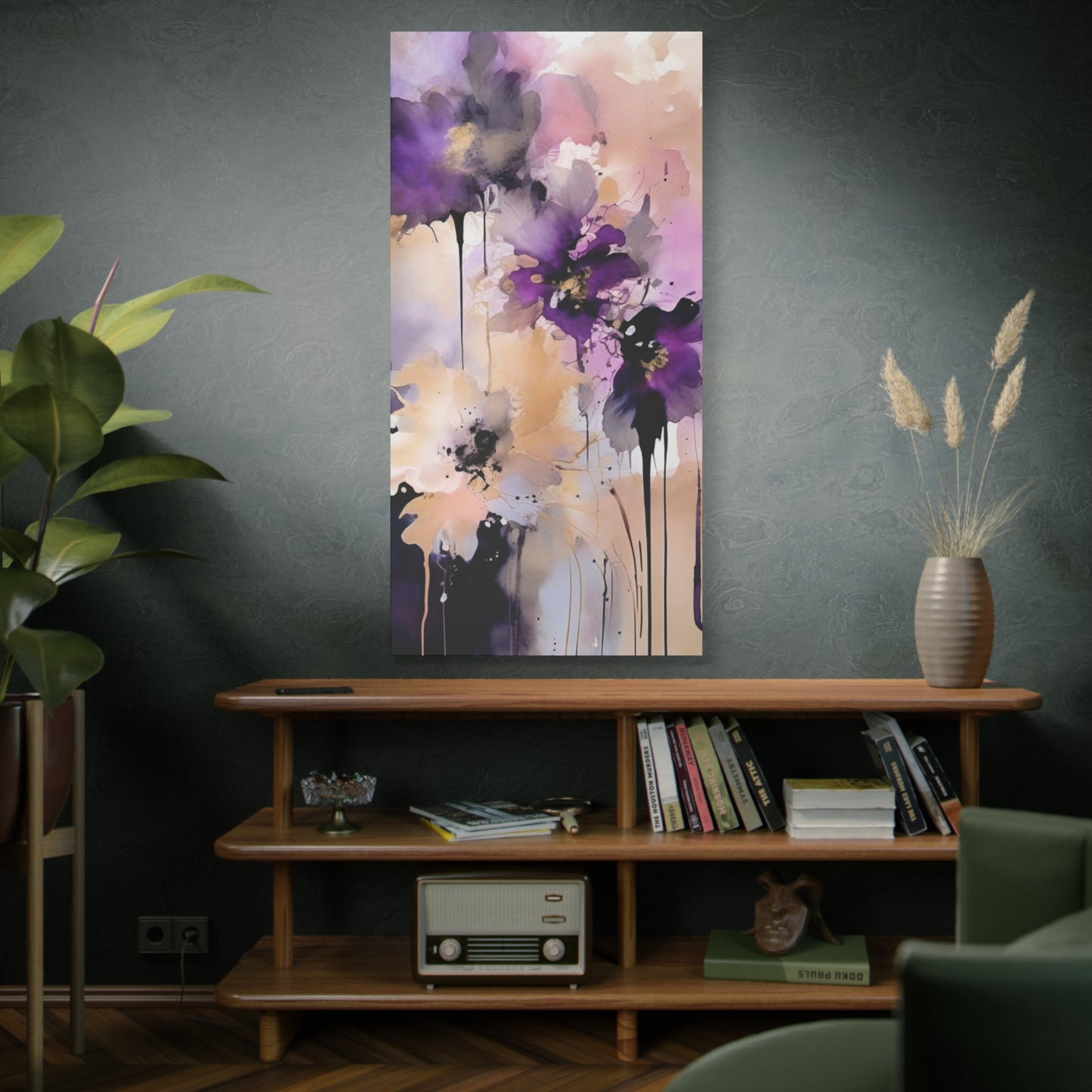 Abstract Art Canvas Print – Modern Wall Art, Digital Artwork, Matte Canvas, Ready to Hang, Home & Office Décor, Modern Wall Décor