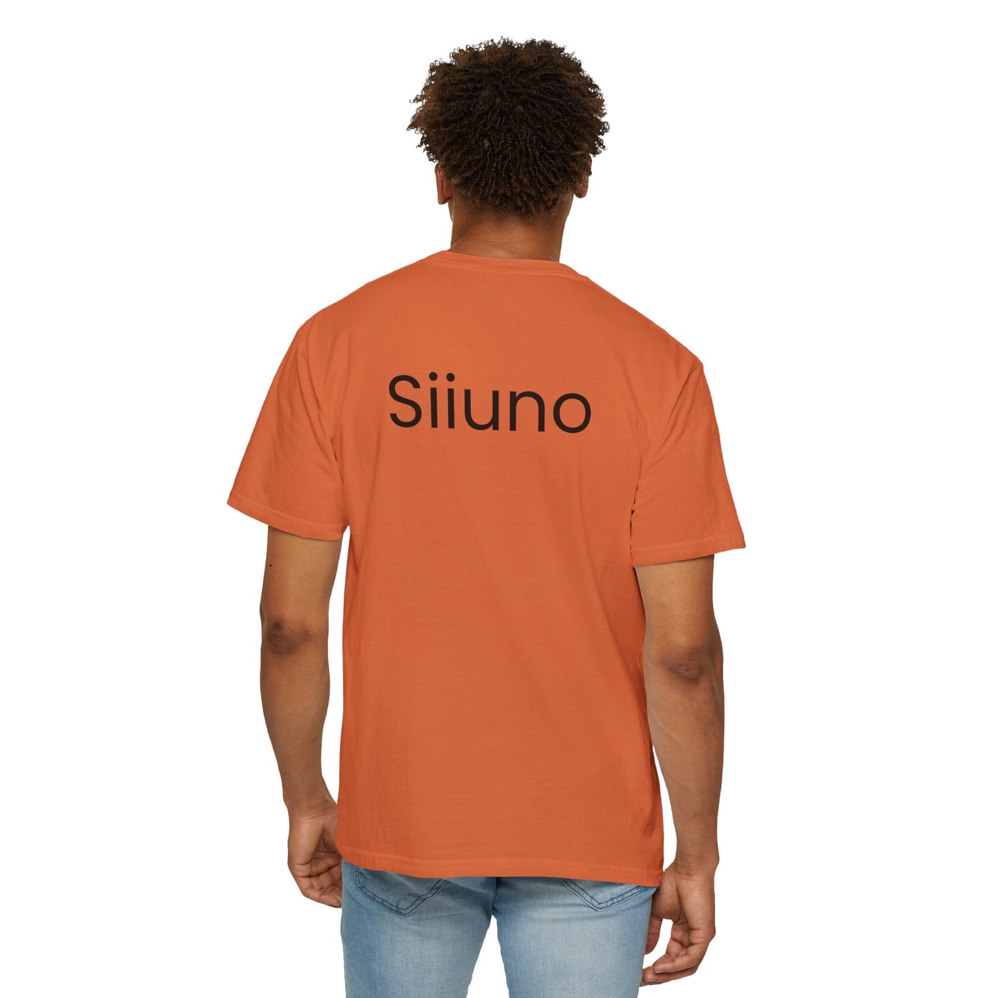 Siiuno Garment-Dyed T-shirt for Everyday Comfort, Unisex Tee for Casual Wear, Gift for Friends, Relaxed Style Tee, Versatile Summer Top