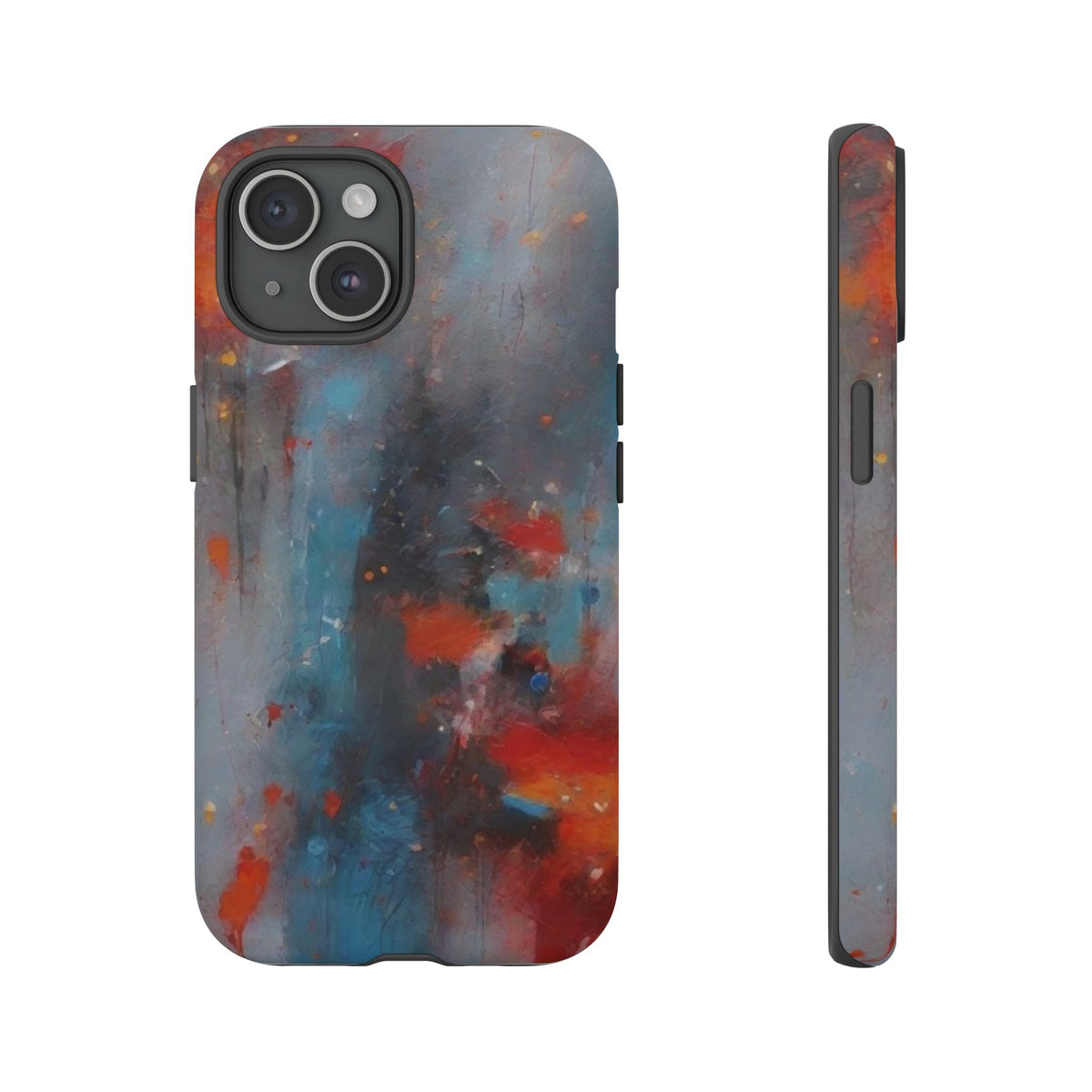 iPhone Tough Case Phone Case for iPhone 14\15\16\17 – Dual Layer, Matte/Glossy Finish, Wireless Charging Compatible