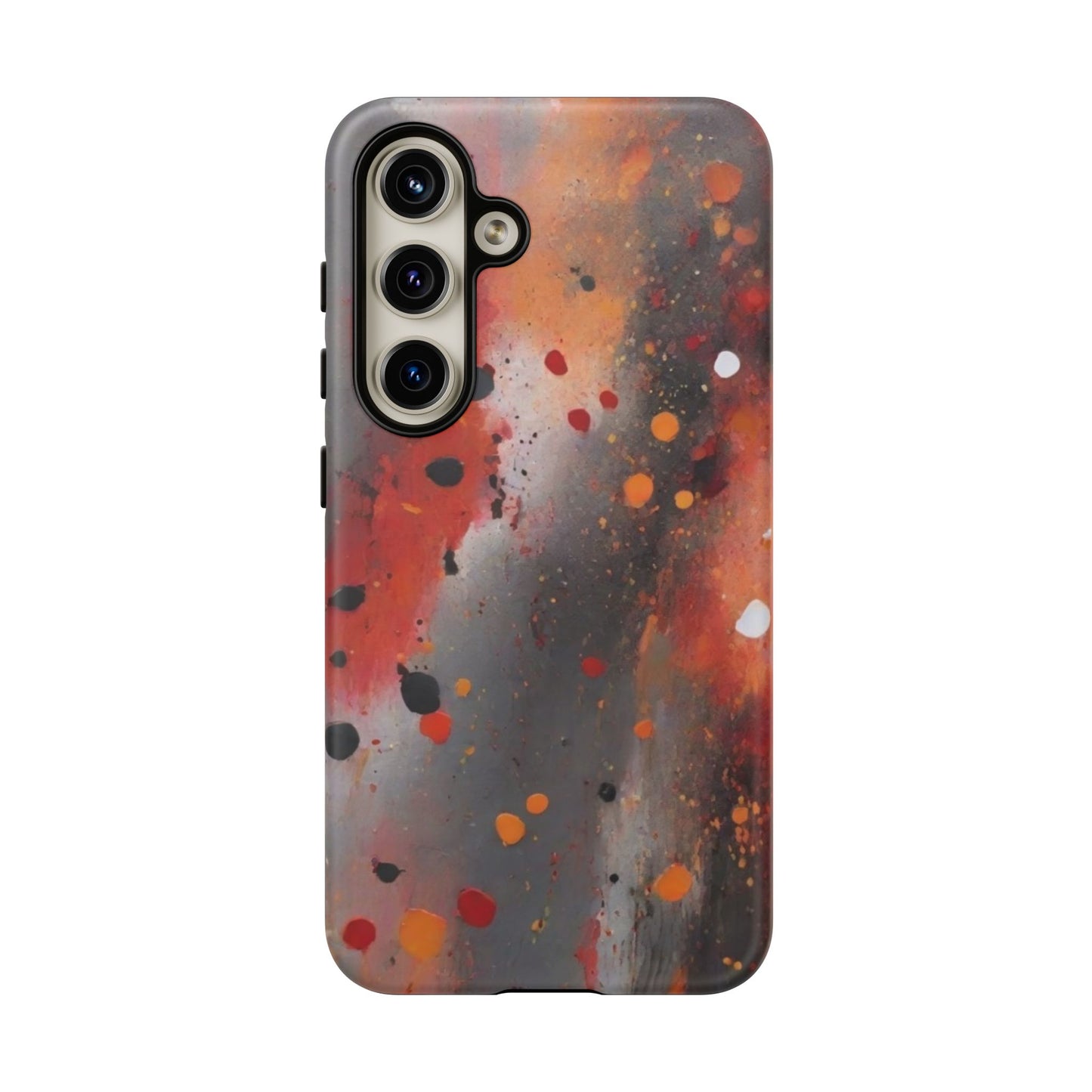 Tough Case Phone Case for Samsung Galaxy S25/S24 – Dual Layer, Matte/Glossy Finish, Wireless Charging Compatible