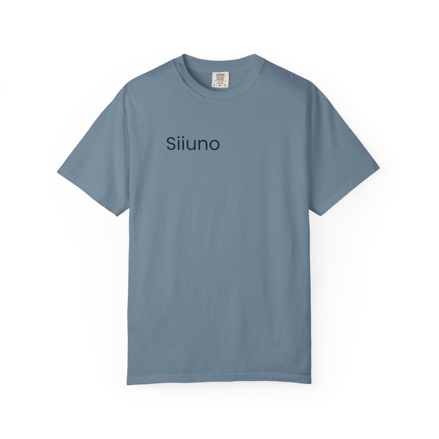 Siiuno Garment-Dyed T-shirt for Everyday Comfort, Unisex Tee for Casual Wear, Gift for Friends, Relaxed Style Tee, Versatile Summer Top