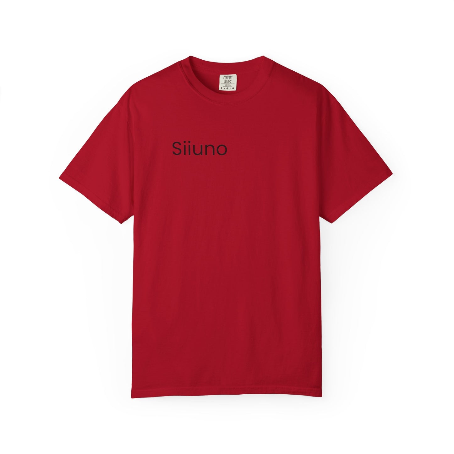 Siiuno Garment-Dyed T-shirt for Everyday Comfort, Unisex Tee for Casual Wear, Gift for Friends, Relaxed Style Tee, Versatile Summer Top